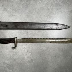 Ba&iuml;onnette Allemande 98/05 pour Pionnier, 1914-1918