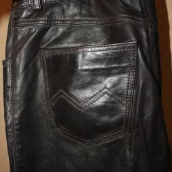 pantalon cuir t44