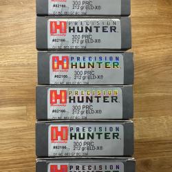 Munitions Hornady ELD-X 212 GR calibre 300 PRC