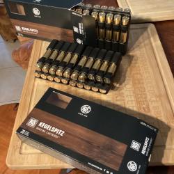 37 munitions RWS 6,5x68 Kegelspitz 127gr