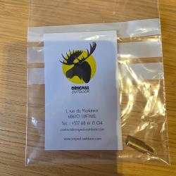 Adaptateur pour baguette de nettoyage 8/32" femelle / M5 m&acirc;le - NEUF suite erreur commande