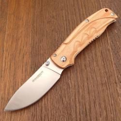 Couteau Pliant B&ouml;ker Magnum Pakka - Acier 440B