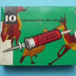 REF 45 - ANCIENNE BO&Icirc;TE CARTOUCHES CHASSE CAL 16 - MARY - PLOMBS N&deg; 7 disco