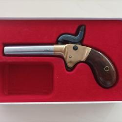 Pistolet &agrave; percussion Palmetto Abilene avec bo&icirc;te et papiers d'origine