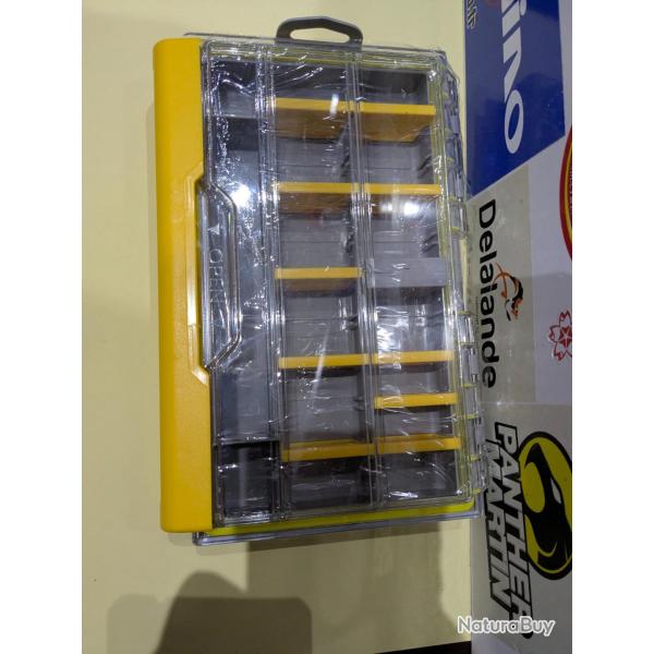 Lot 381 / Bo�te p�che rangement / Ref 3500 fish and Fishing France.21 cm x 14 cm x 3.5 cm