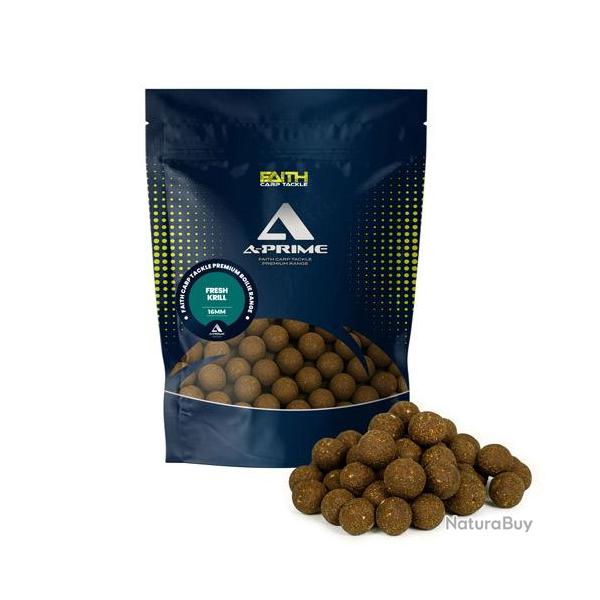 Bouillettes Faith A-Prime Fresh Krill 16mm 1kg