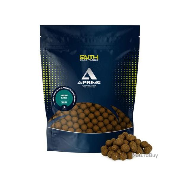Bouillettes Faith A-Prime Fresh Krill 16mm 5kg