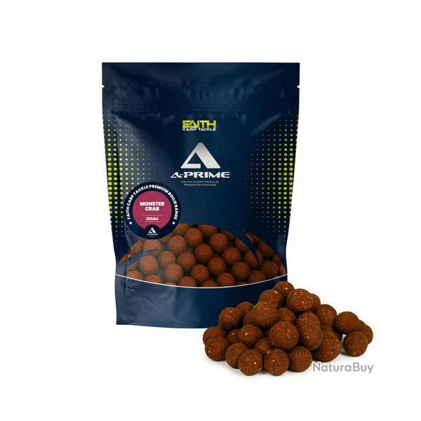 Bouillettes Faith A-Prime Monster Crab 20mm 1kg