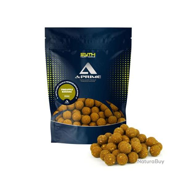 Bouillettes Faith A-Prime Pineapple Banana 20mm 1kg