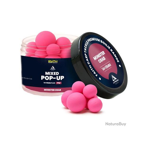 Pop Ups Faith A-Prime Monster Crab 14+18mm 150ml