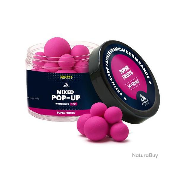 Pop Ups Faith A-Prime Super Fruit 14+18mm 150ml