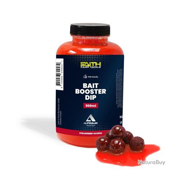 Attractant Faith A-Prime Bait Booster Strawberry Scopex 500ml