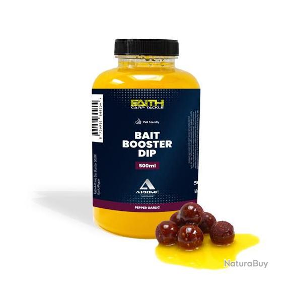 Attractant Faith A-Prime Bait Booster Garlic Pepper 500ml