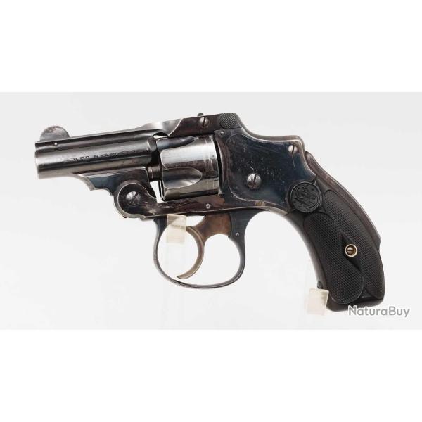 REVOLVER SMITH & WESSON BICYCLE SAFETY HAMMERLESS Calibre 32 S&W court - US XIX� Categorie D