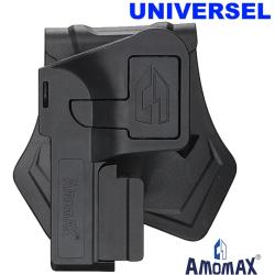 Holster Universel Rigide AMOMAX - Rotation 360&deg; pour Pistolet Airsoft