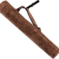 Carquois Lat&eacute;ral Traditionnel Buck Trail 43cm Su&egrave;de Taupe