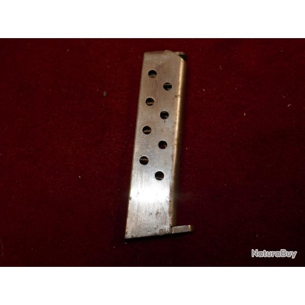 Chargeur de RUBY 9 coups en 7.65mm marquage VB nickel�