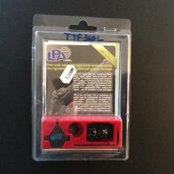 Hausse et guidons LPA fibre optique pour Glock 17, 19, 20,21,22,23,25,26,27,28,29,30,31,32:34,35