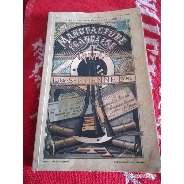 R��dition du catalogue MANUFRANCE de1894.