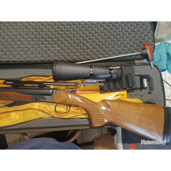 Luger Le canardier bois  12/89 Canon de 81 Cm