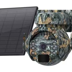 ENCHERE 1 EURO / Cam&eacute;ra de S&eacute;curit&eacute; Solaires 4G sans fil ext&eacute;rieur 360 &deg;