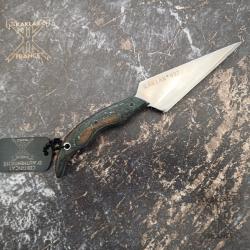Couteau artisanal Fer de lance KAKLAR