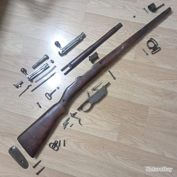 Ensemble avec crosse pour Steyr Mannlincher 1895.