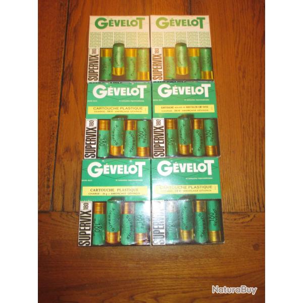 LOT DE 6 BOITES DE SUPERVIX 180 12/69