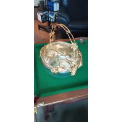 Grand et rare rafraichissoir &agrave; bouteilles italien