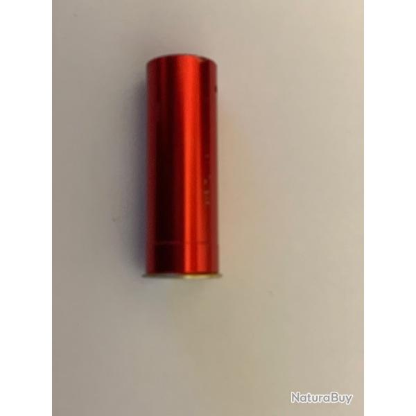 Cartouche laser de reglage calibre 12