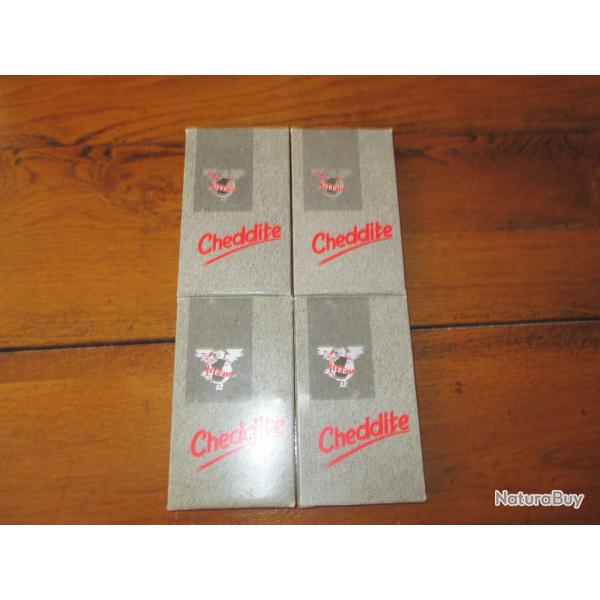 LOT DE 4 BOITES DE CARTOUCHES 14MM