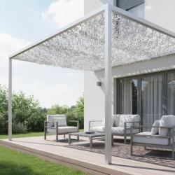 Filet camouflage S-Cut Steel premium 3&times;6 m ombrag&eacute;