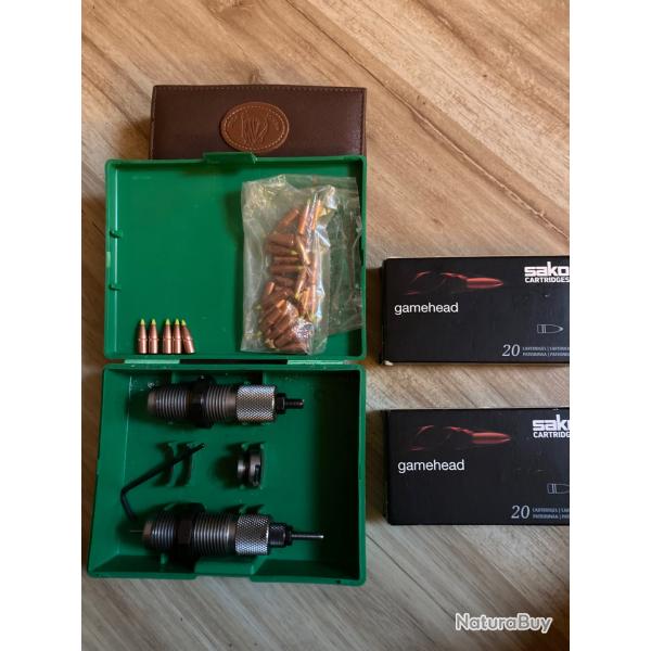 munitions 222 REM / OUTILS DE RECHARMENT.