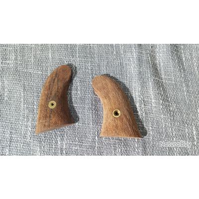 Plaquettes De Crosse Remington 1858 Pietta - Texture Nœud Papillon Couleur Os - Neuves