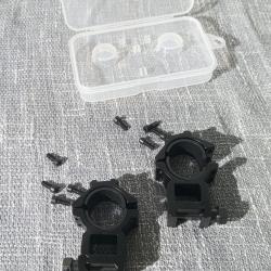 Montage de lunette 30mm/25.4mm Weaver Picatinny