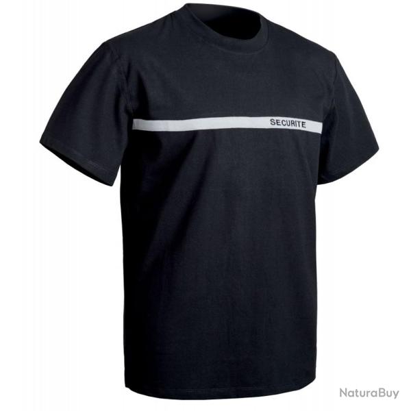Tee-shirt S�cu-One S�curit� bande grise 3XL NOIR
