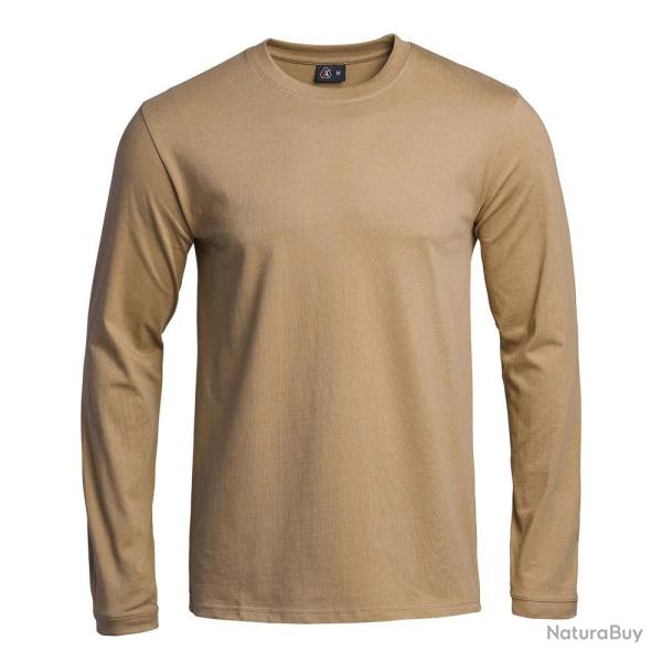 T shirt Strong manches longues tan Tan