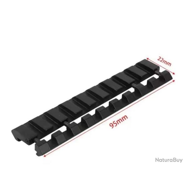 Adaptateur de 11 mm � 22 mm picatinny