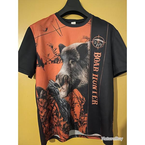 Tee-shirt sanglier