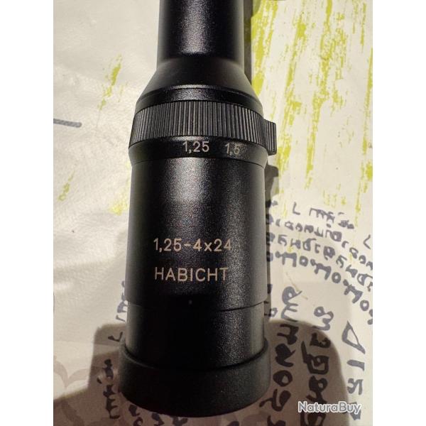 Lunette Swarovski habicht 1,25-4*24