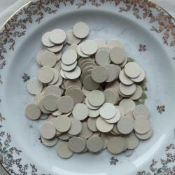 Lot de 100 cartons blancs ancien .&eacute;n  calibre 16.