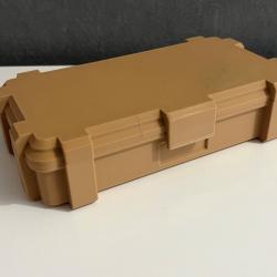 Boite &agrave; munitions 9mm couleur sable