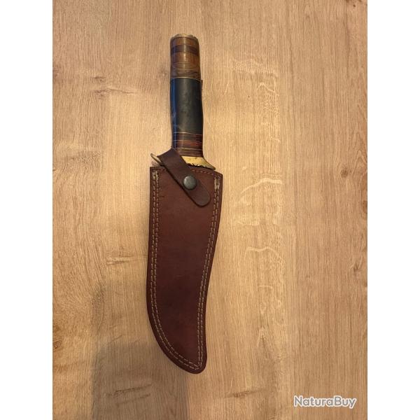 Poignard lame damass�