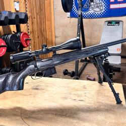 Carabine CZ 527 Cal 222 VARMINT Lamell&eacute;e gris