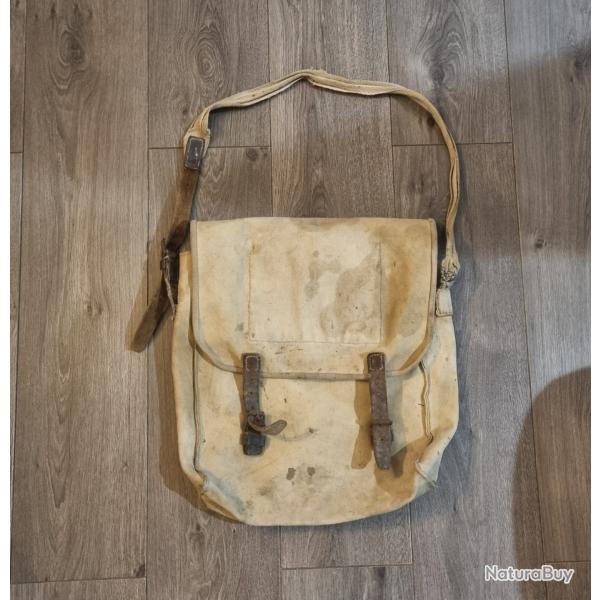 Musette Mdle 1915 Troupe mont�e toile cachou