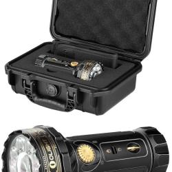 Lampe torche Olight Marauder Mini, &eacute;dition limit&eacute;e Black Gold Stonewash