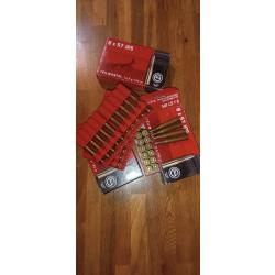 lot de 76 munitions 8x57jrs GECO tm soft point 185gr