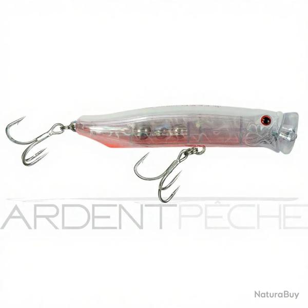 Poisson nageur TACKLE HOUSE Feed popper 120 Clear Hg pearl