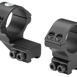 Colliers Sports Match - Coud&eacute;s rail de 11 mm Colliers Sports Match Diam.30 coude 25 BH 21 prisme 11 