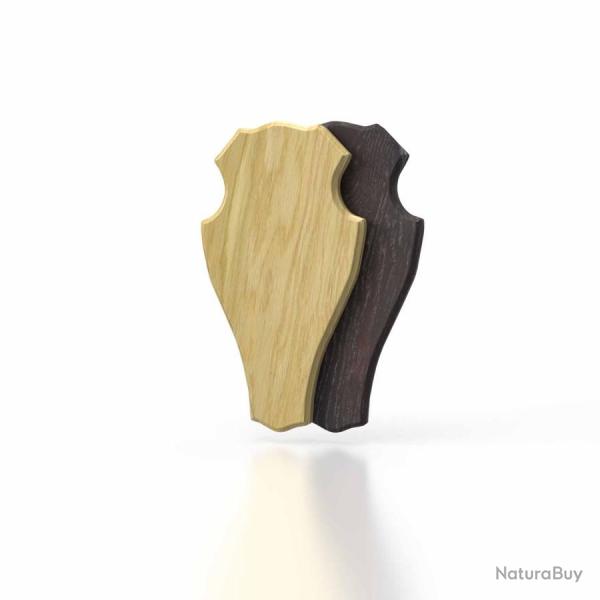 Plaque de Cerf Ch�ne 1 - 32 x 18 cm Fonc�